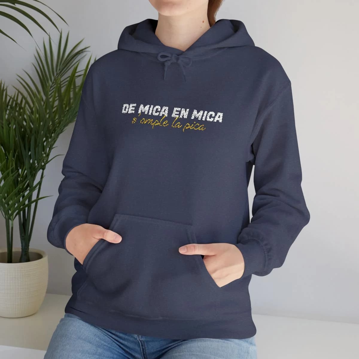 De mica en mica dessuadora bordada — imatge 1