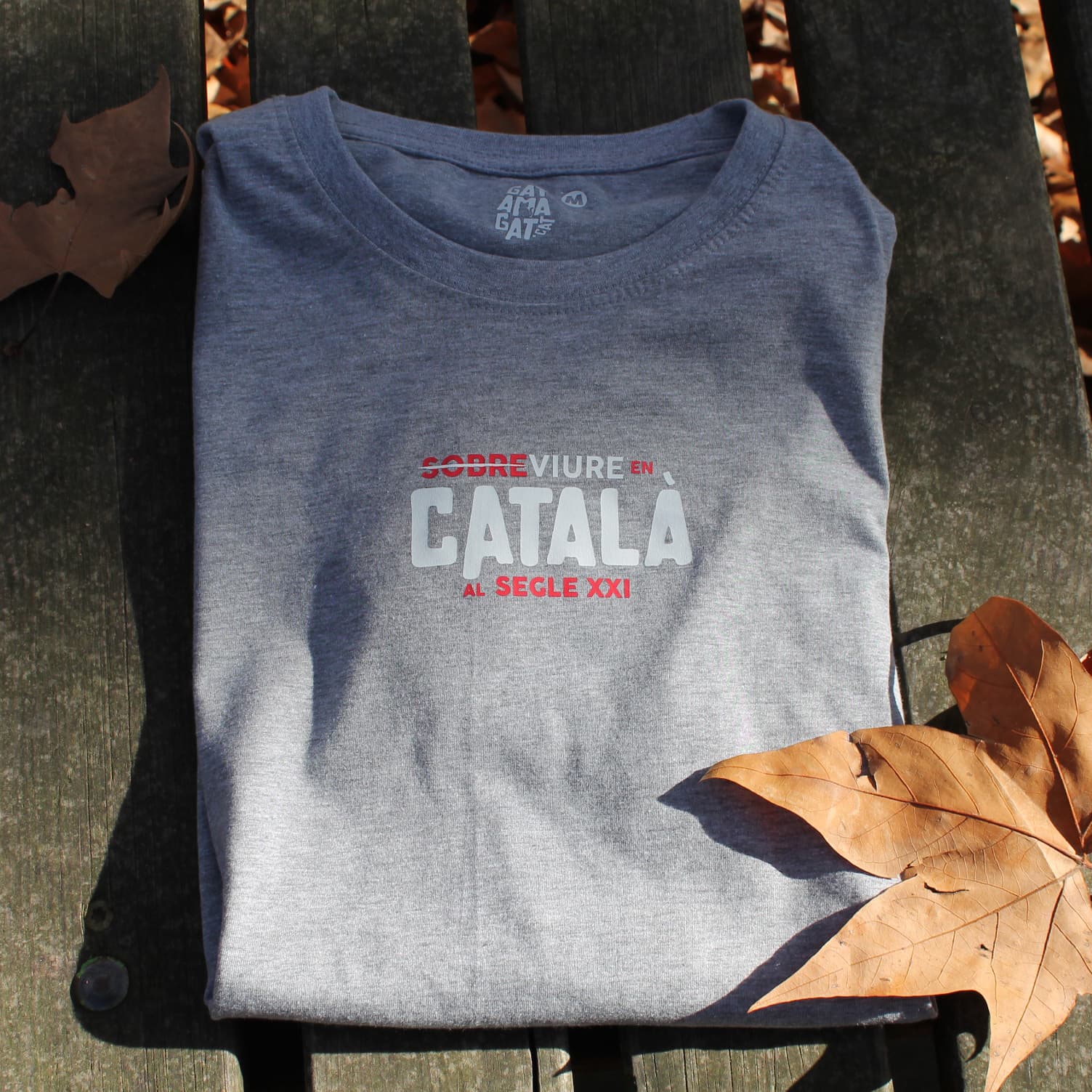 Samarreta Sobreviure en català — imatge 1